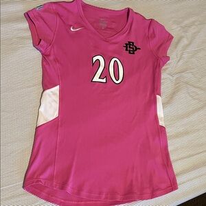 San Diego State Womens Volleyball Team Issued Official Game Jersey,Various Sizes